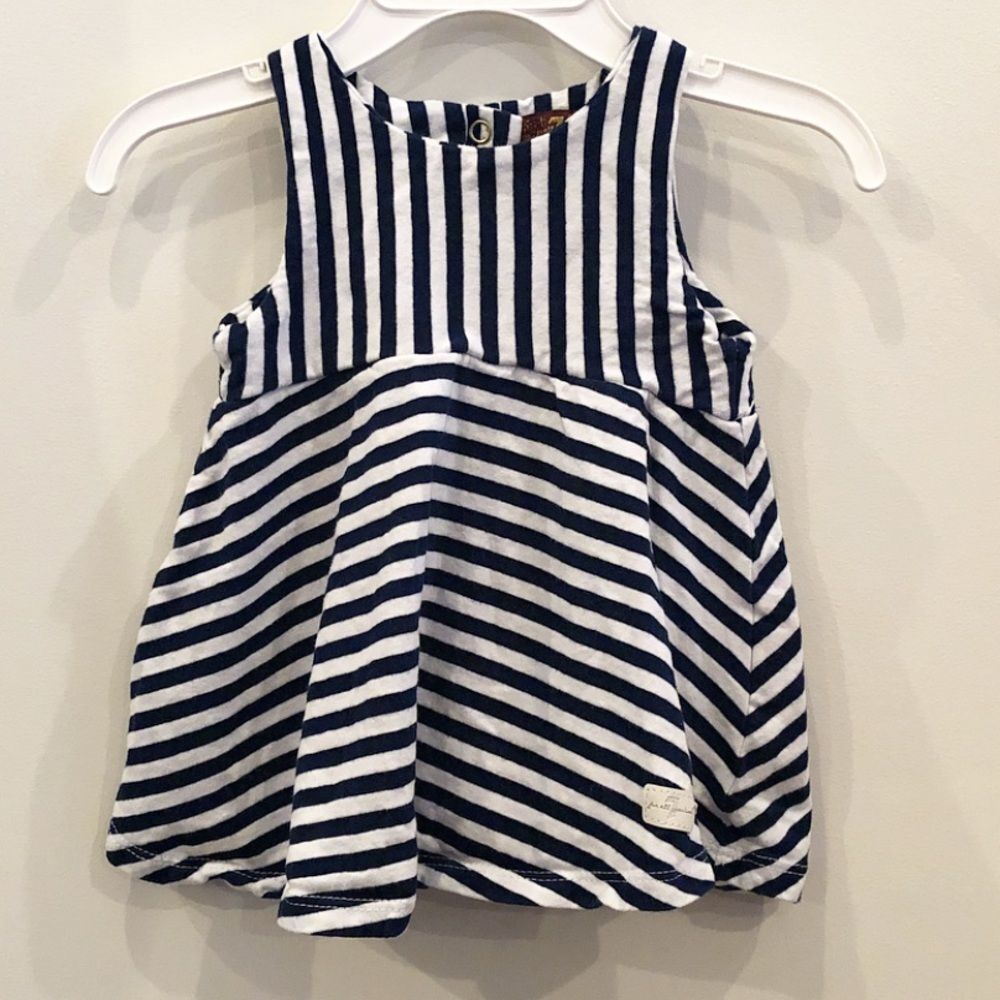 Navy blue top